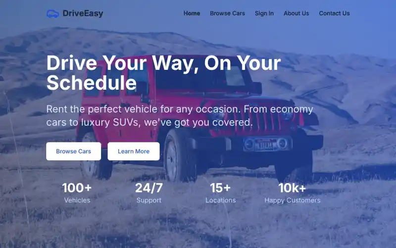 Car Rental Application